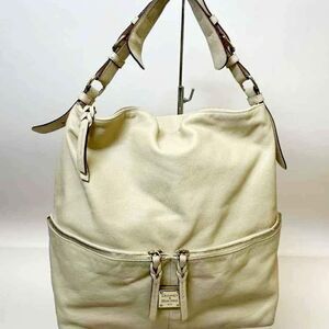 Dooney & Bourke Designer Beige Cream Tan Shoulder Bag Purse